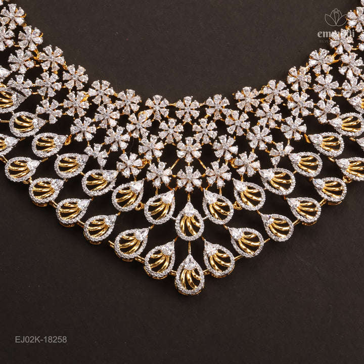 Short Necklace Premium Cz