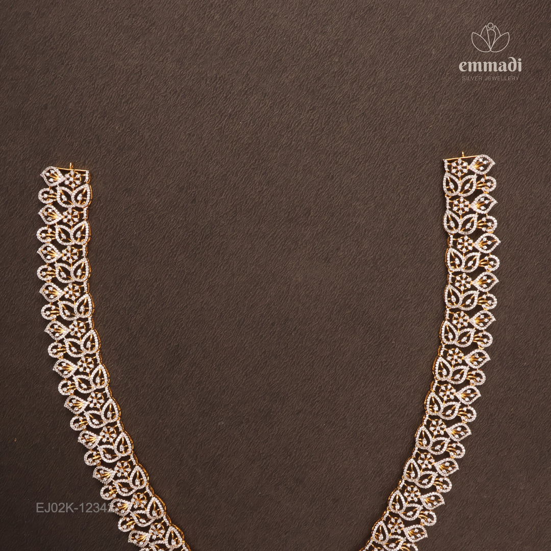 Long Necklace Premium Cz