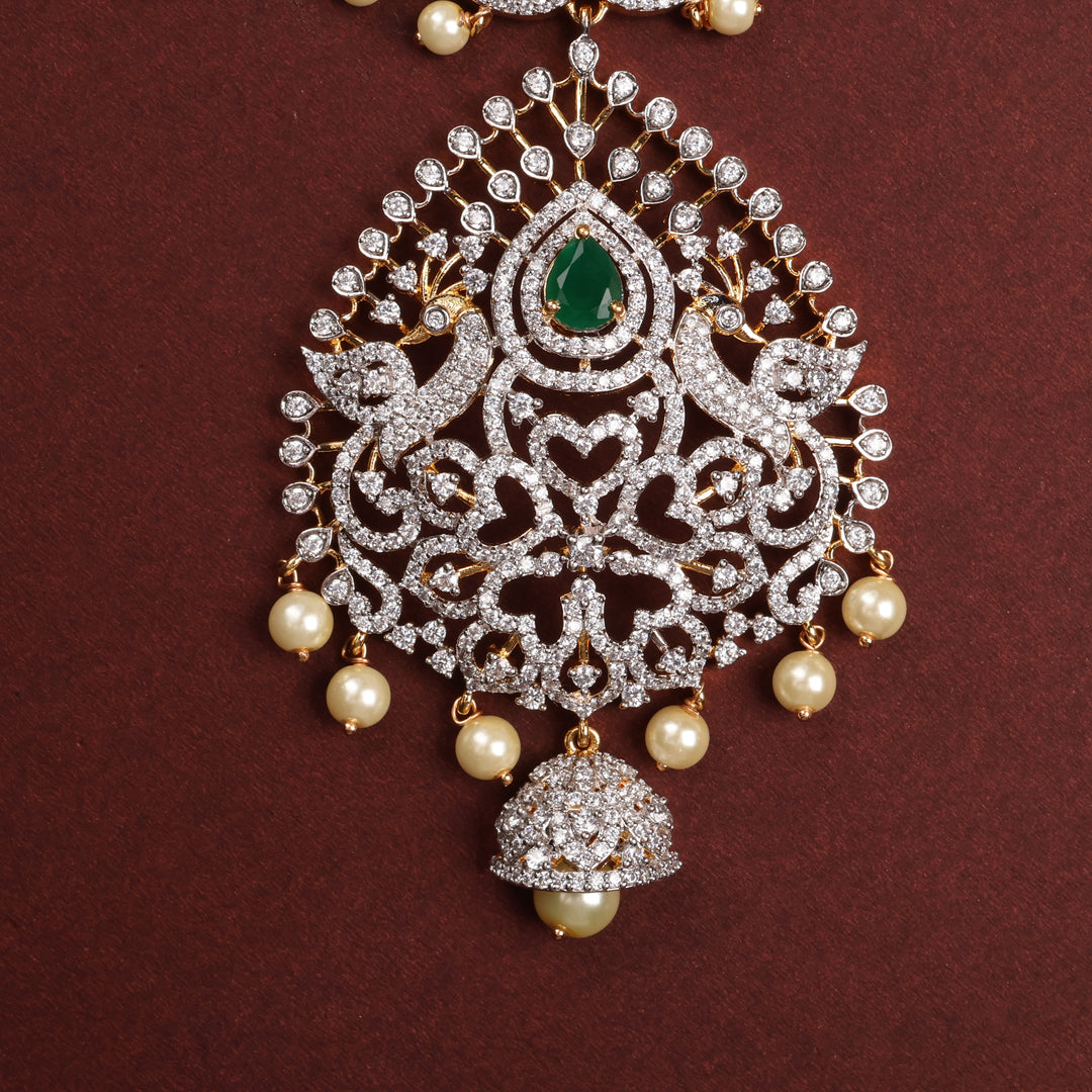 Short Necklace Premium Cz