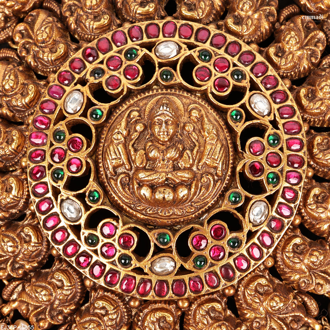 Short Necklace Kundan Nakshi