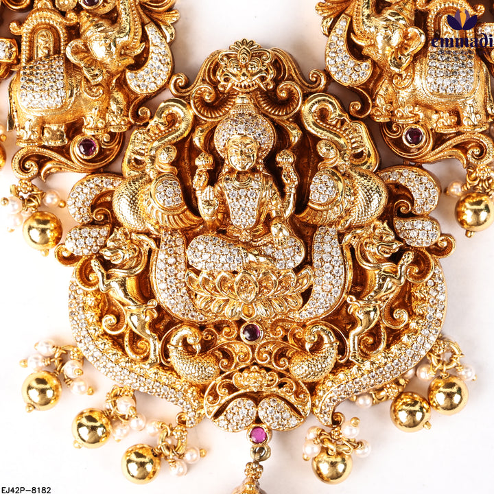 Long Necklace Premium Nakshi