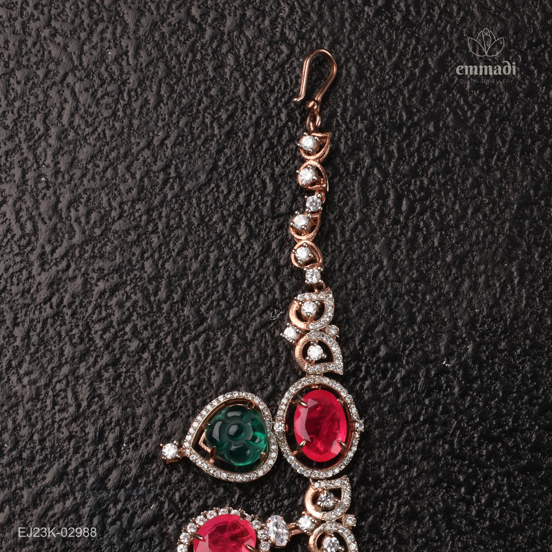 Short Necklace Gem Stone