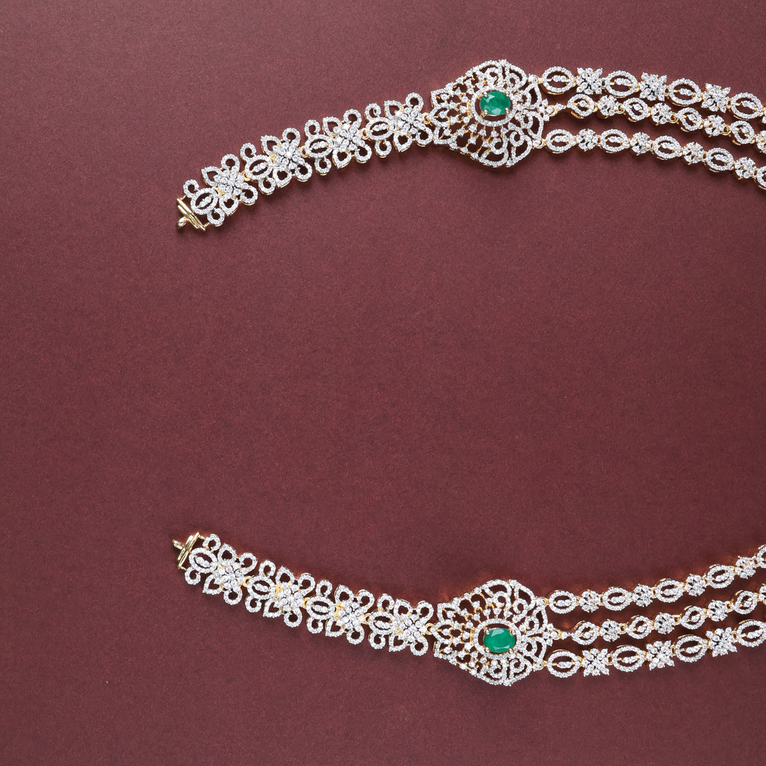 Long Necklace Premium Cz