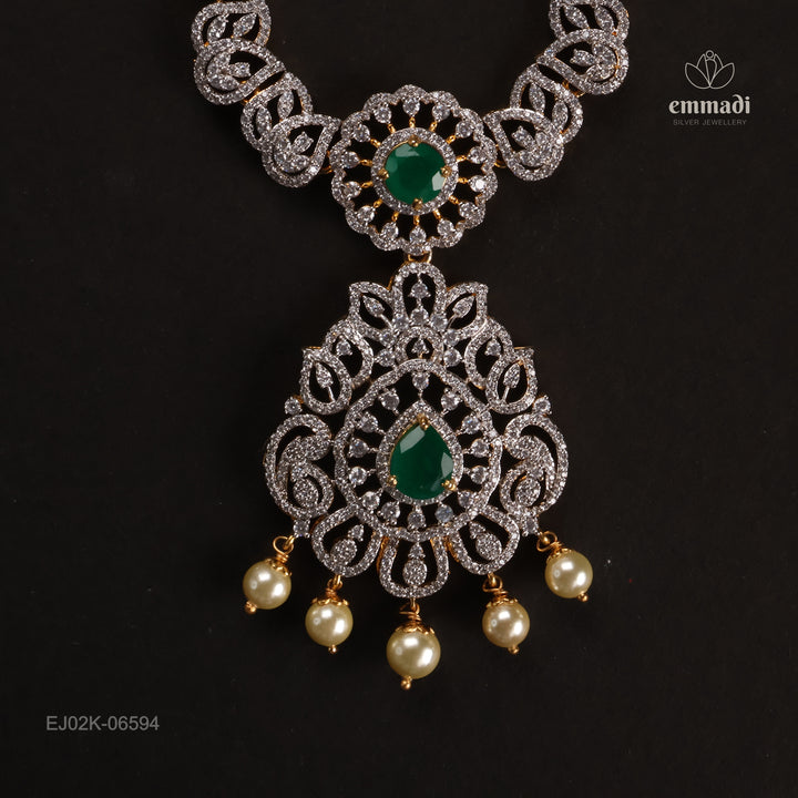Short Necklace Premium Cz