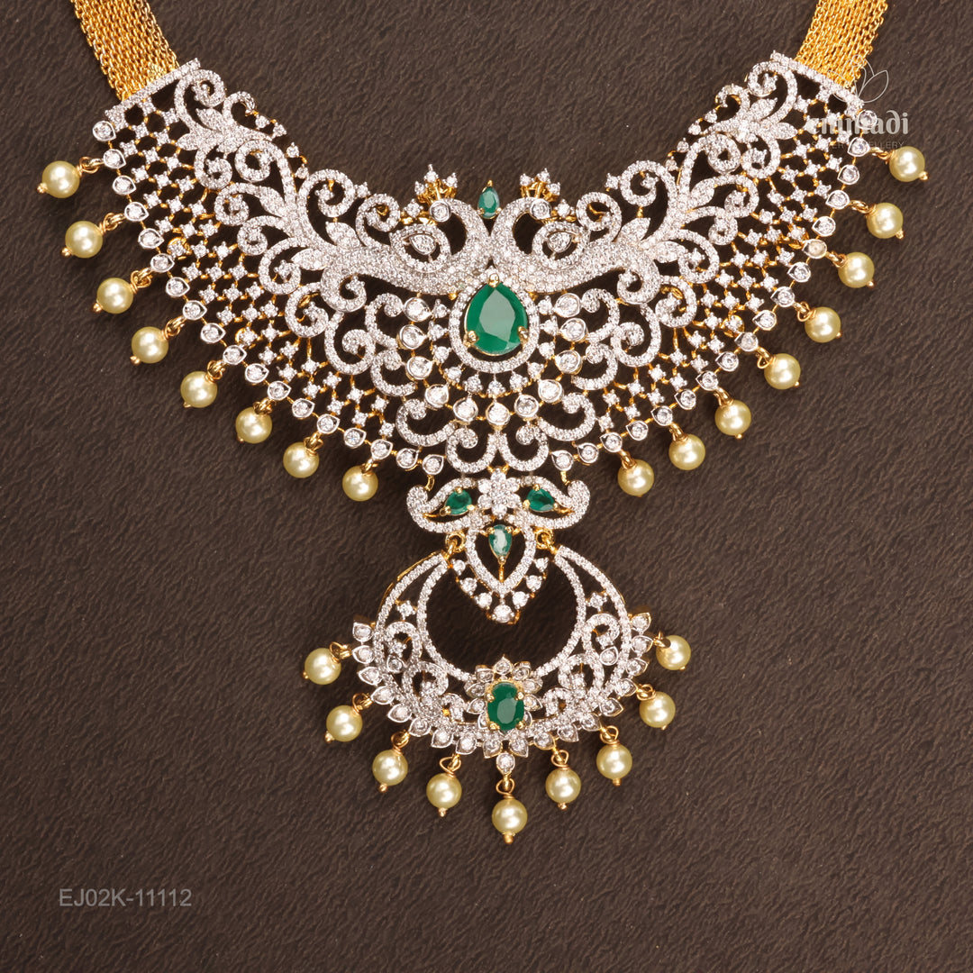 Long Necklace Premium Cz