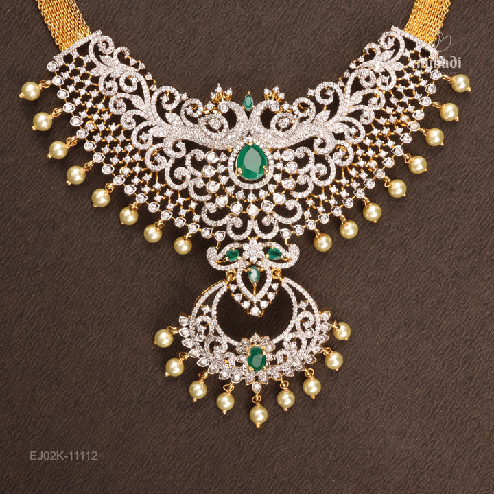 Long Necklace Premium Cz