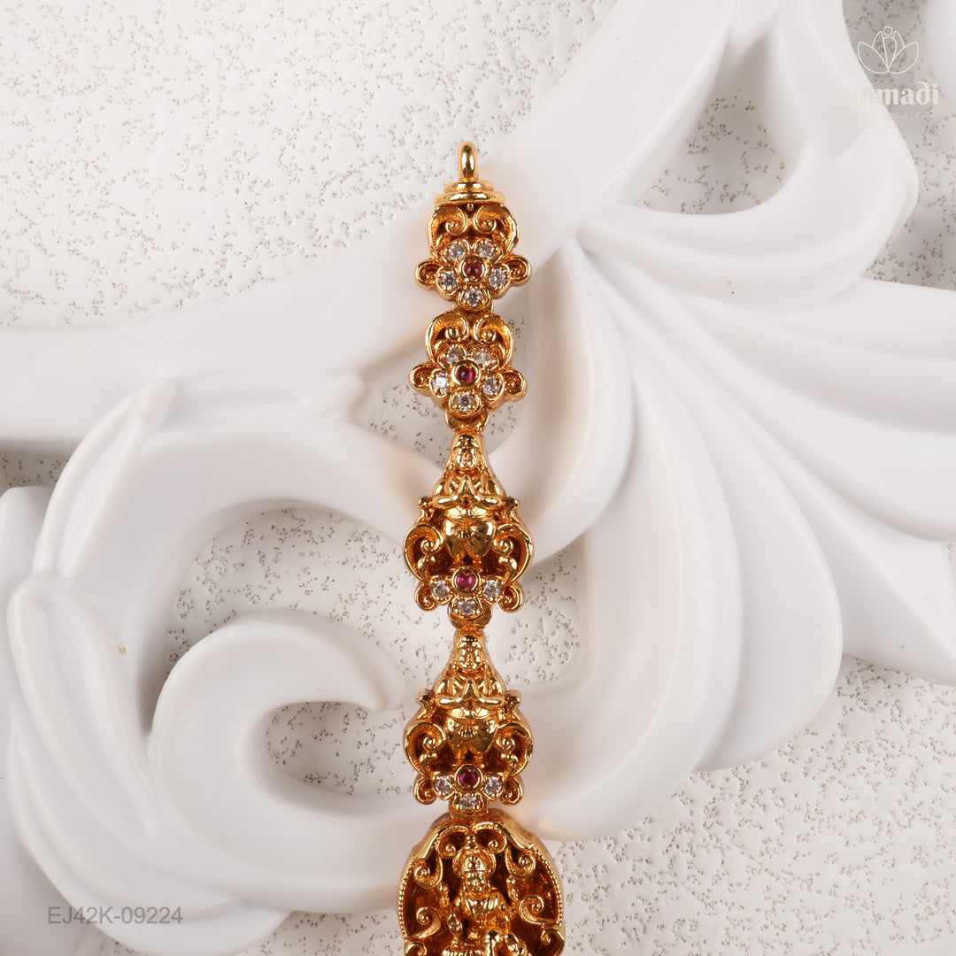 Short Necklace Premium Nakshi