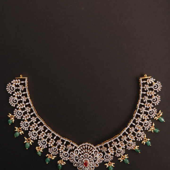 Short Necklace Premium Cz