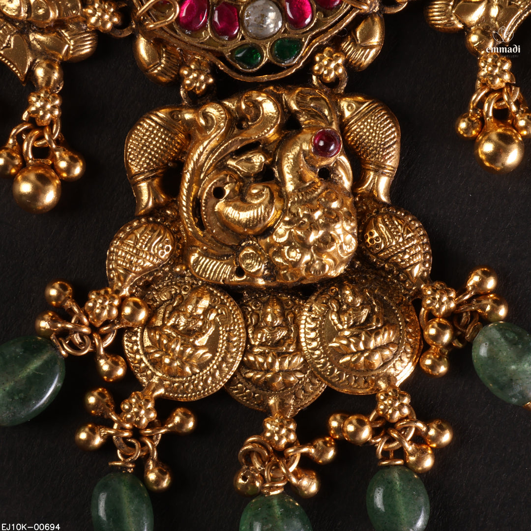 Short Necklace Kundan Nakshi