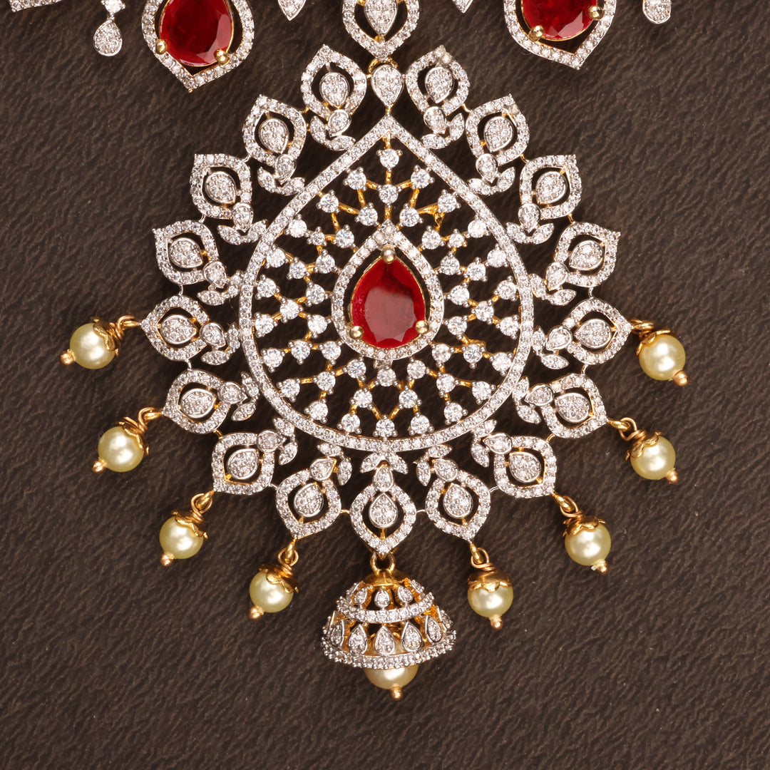 Long Necklace Premium Cz