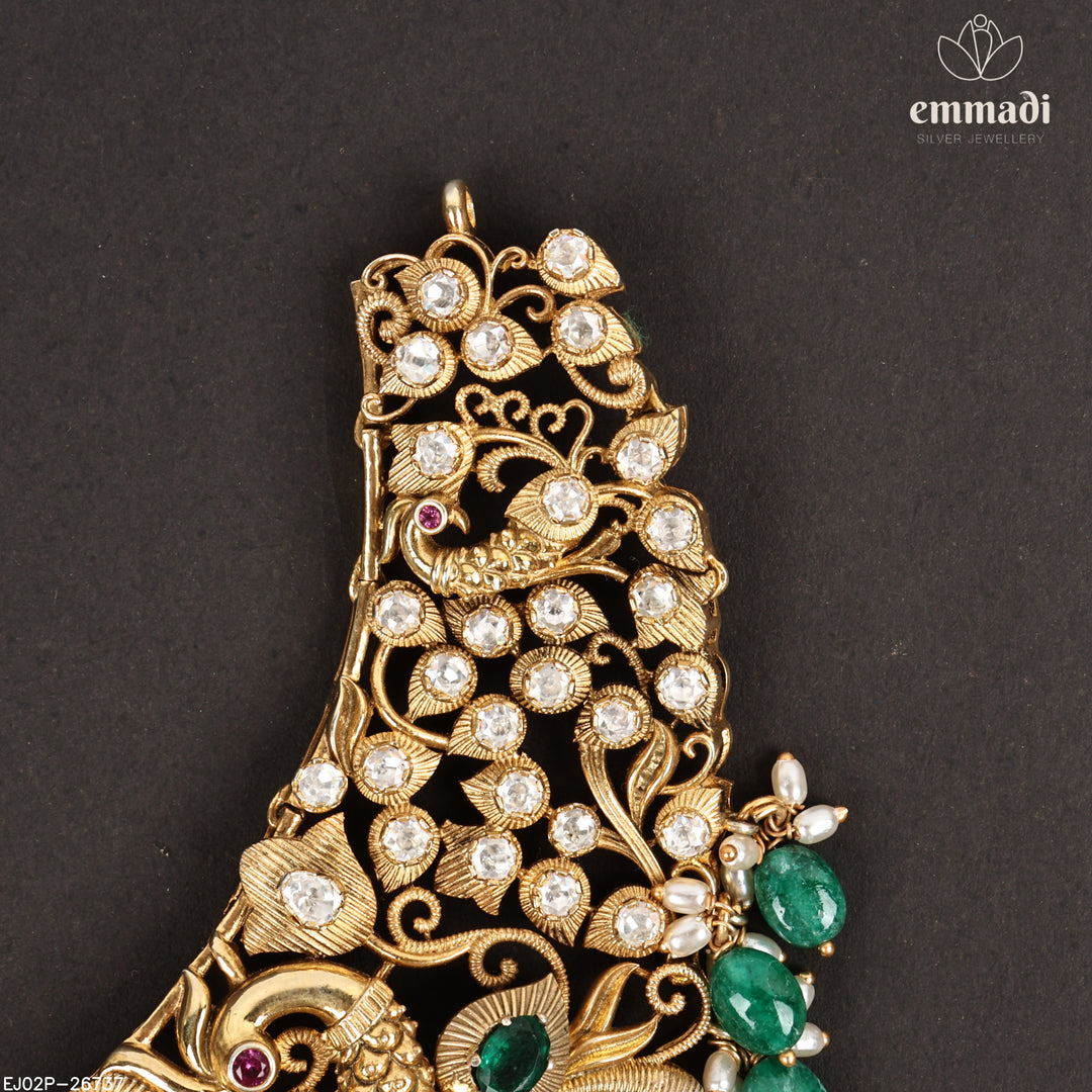 Short Necklace Premium Nakshi