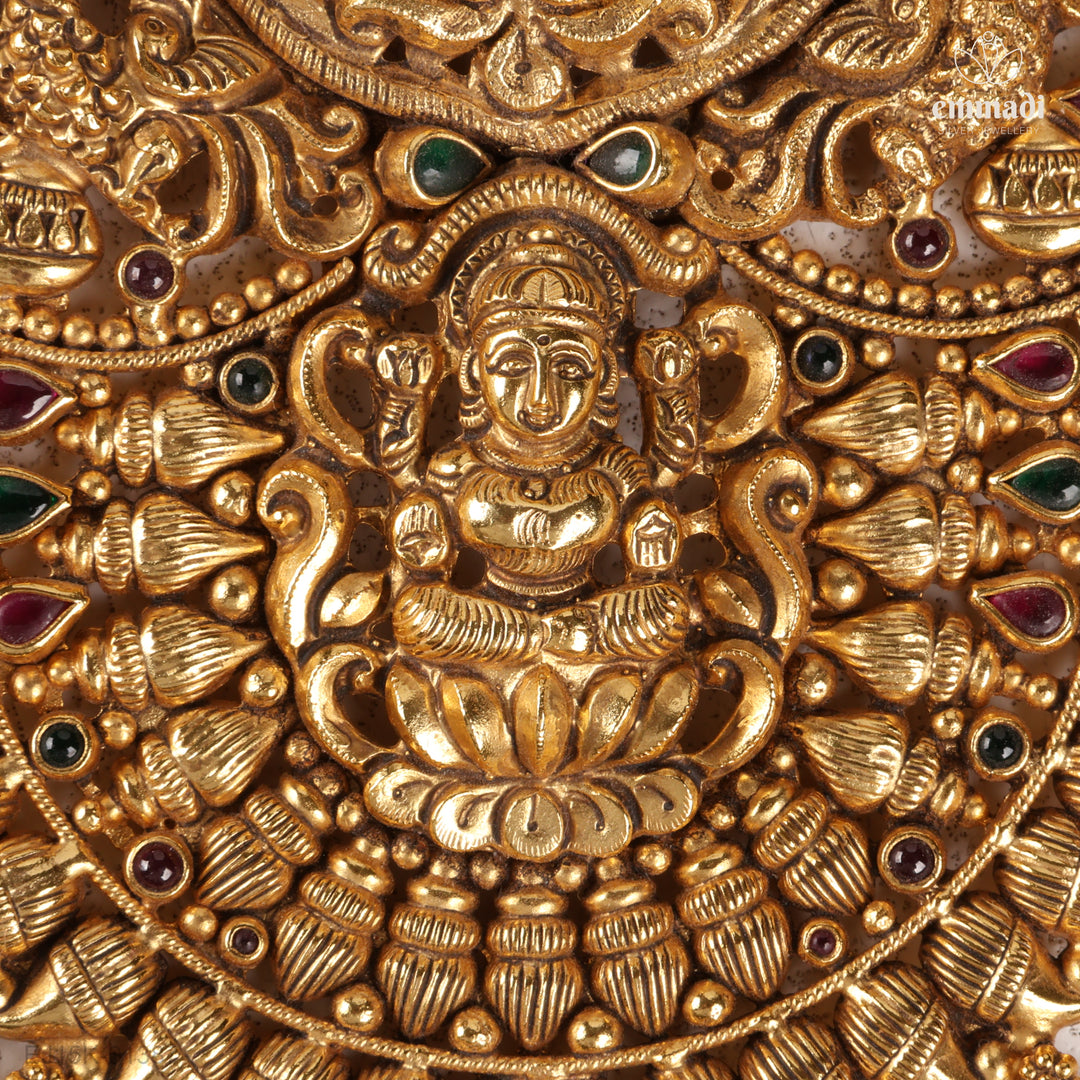 Long Necklace Kundan Nakshi
