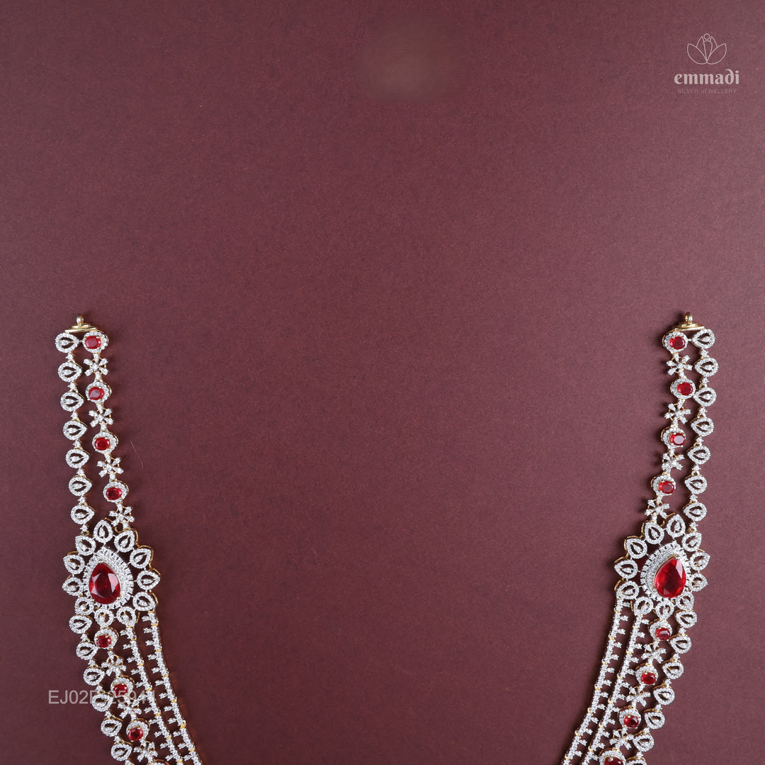 Long Necklace Premium Cz