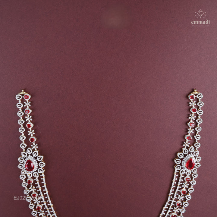 Long Necklace Premium Cz