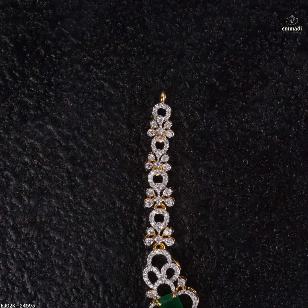 Short Necklace Premium Cz