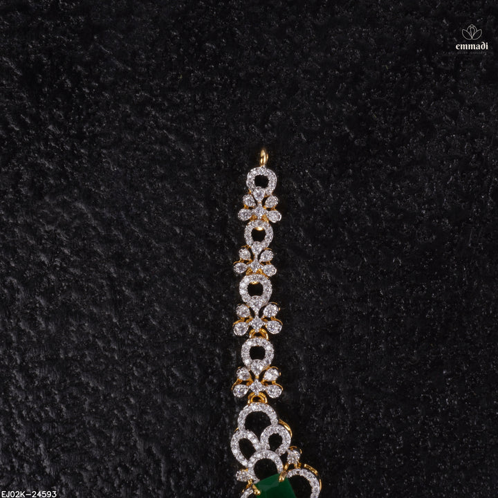 Short Necklace Premium Cz