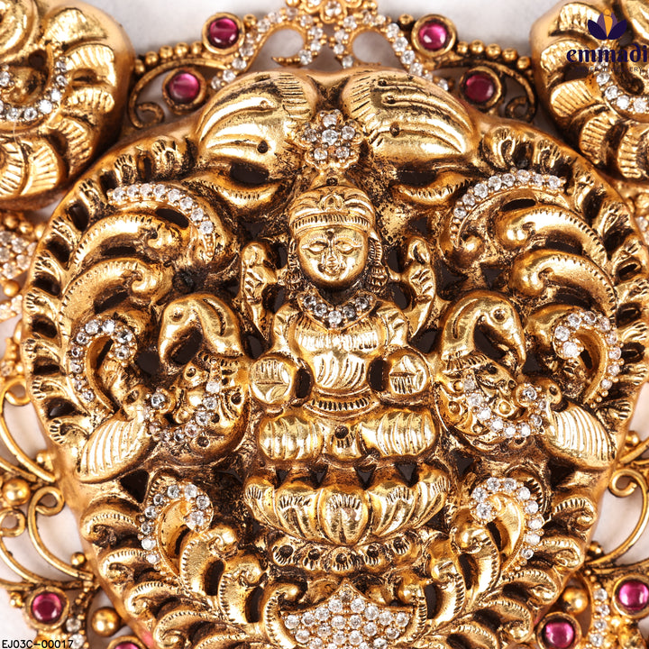 Long Necklace Kundan Nakshi