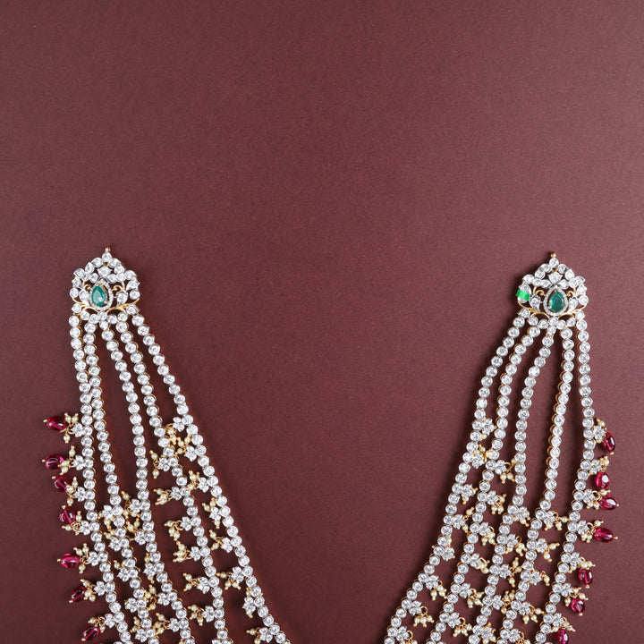 Long Necklace Premium Cz