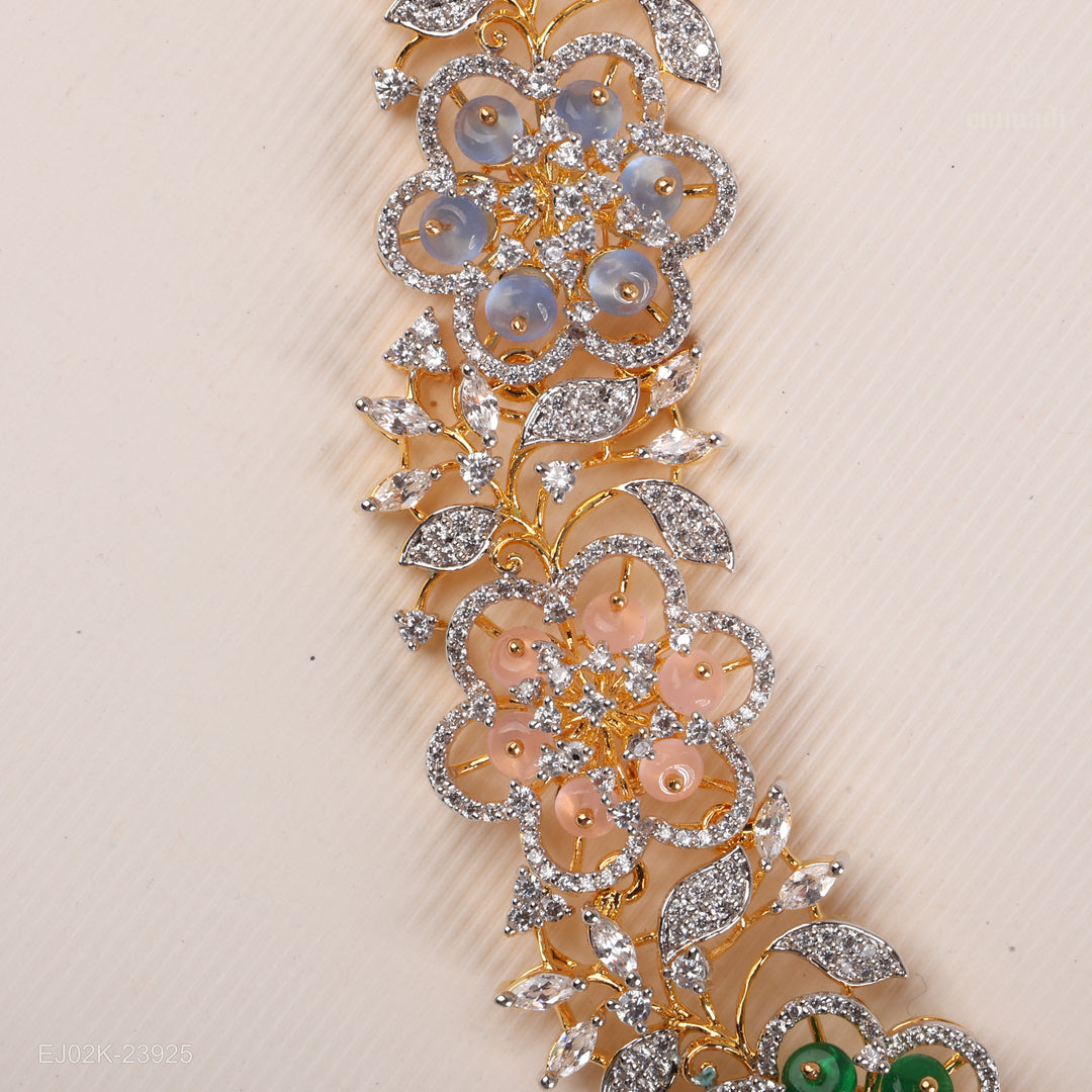Long Necklace Gem Stone