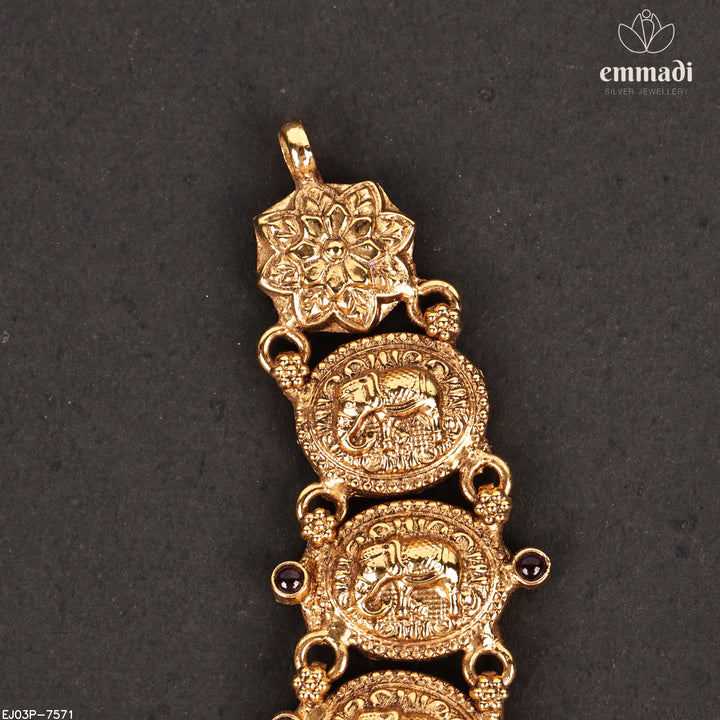 Short Necklace Kundan Nakshi