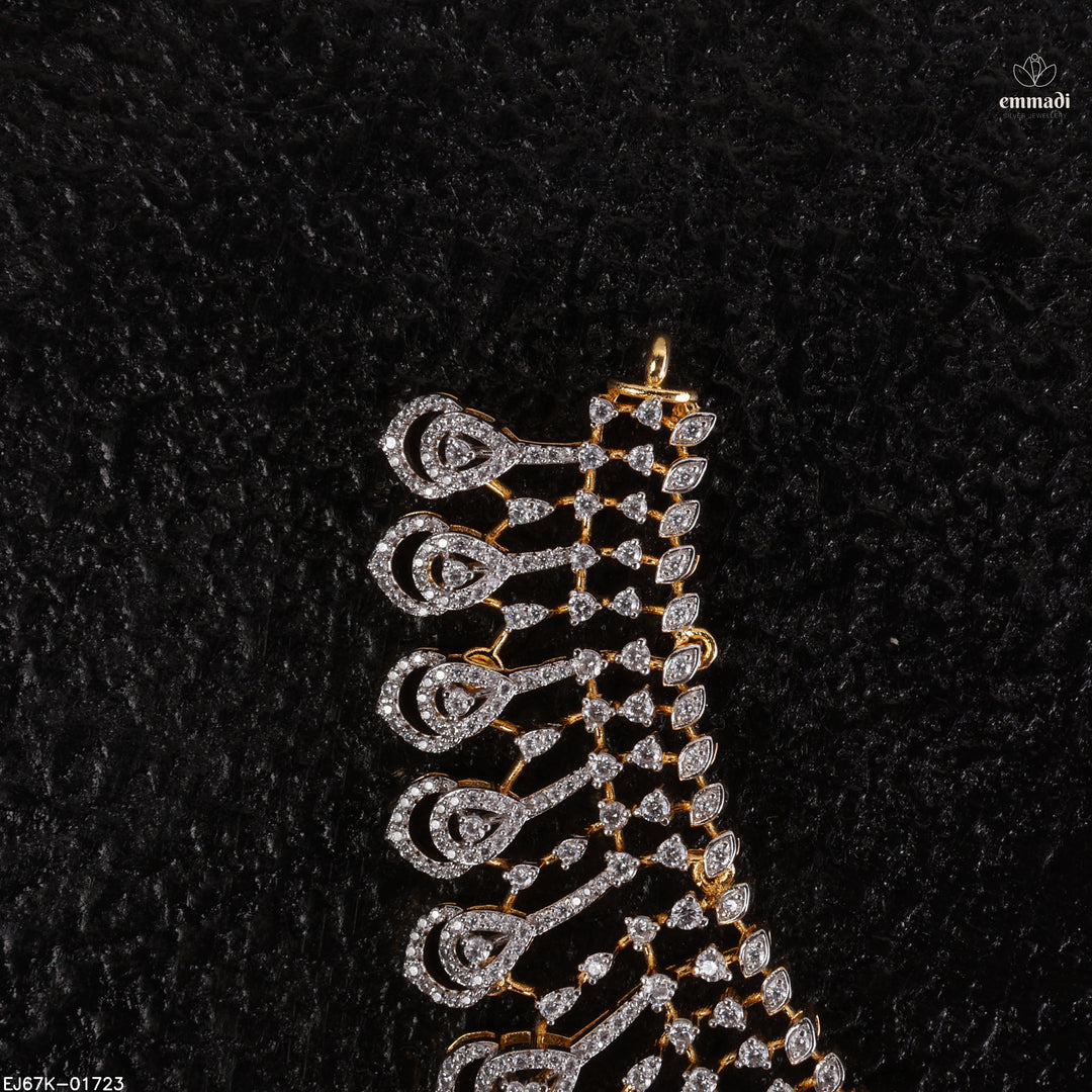 Short Necklace Premium Cz