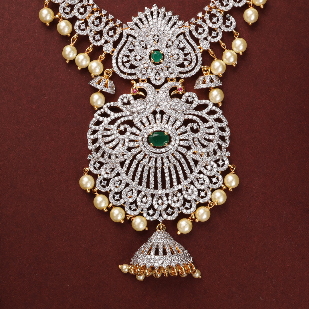 Short Necklace Premium Cz