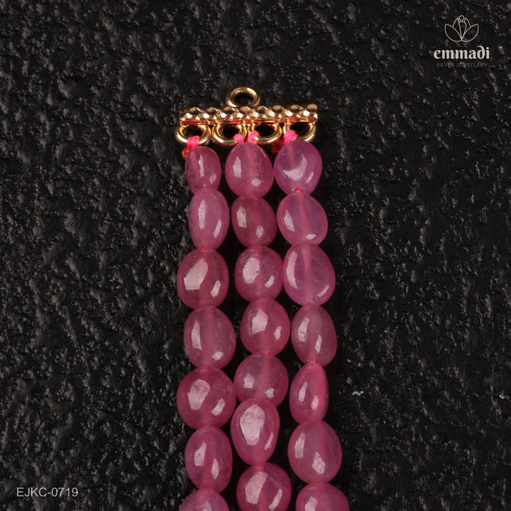 Long Necklace Gem Stone