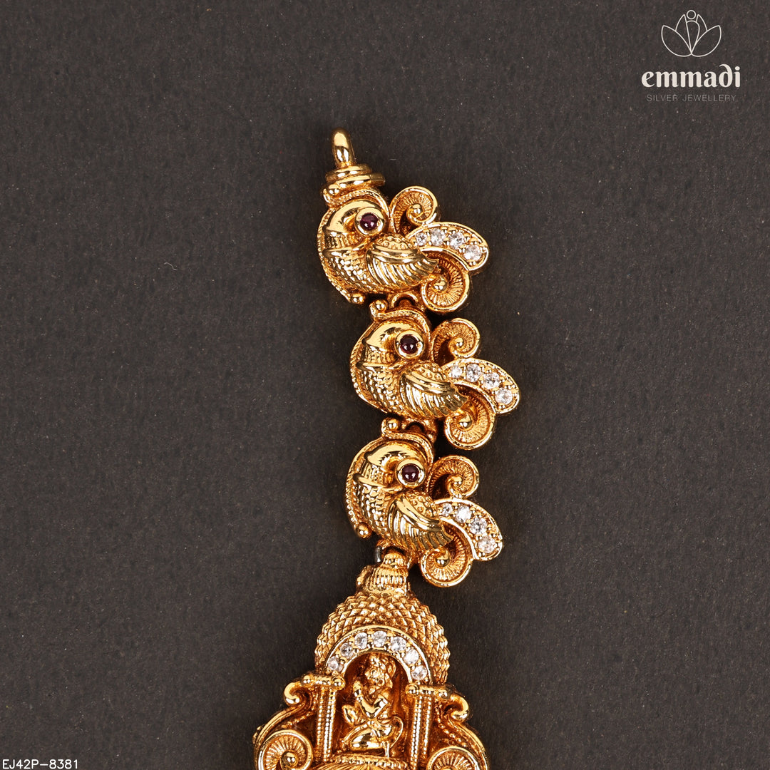 Short Necklace Premium Nakshi
