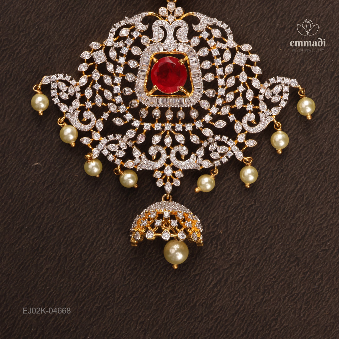 Long Necklace Premium Cz