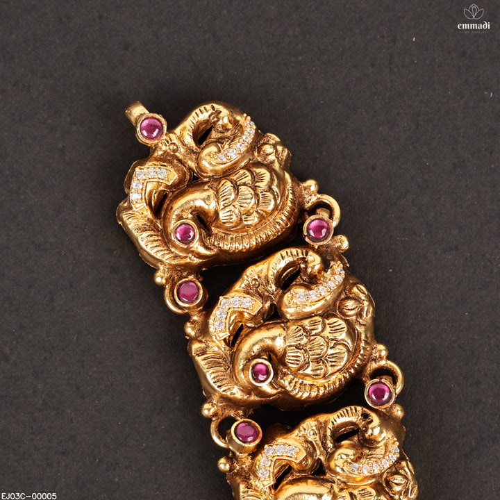 Short Necklace Kundan Nakshi