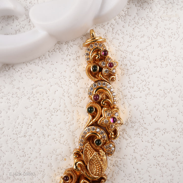 Short Necklace Premium Nakshi