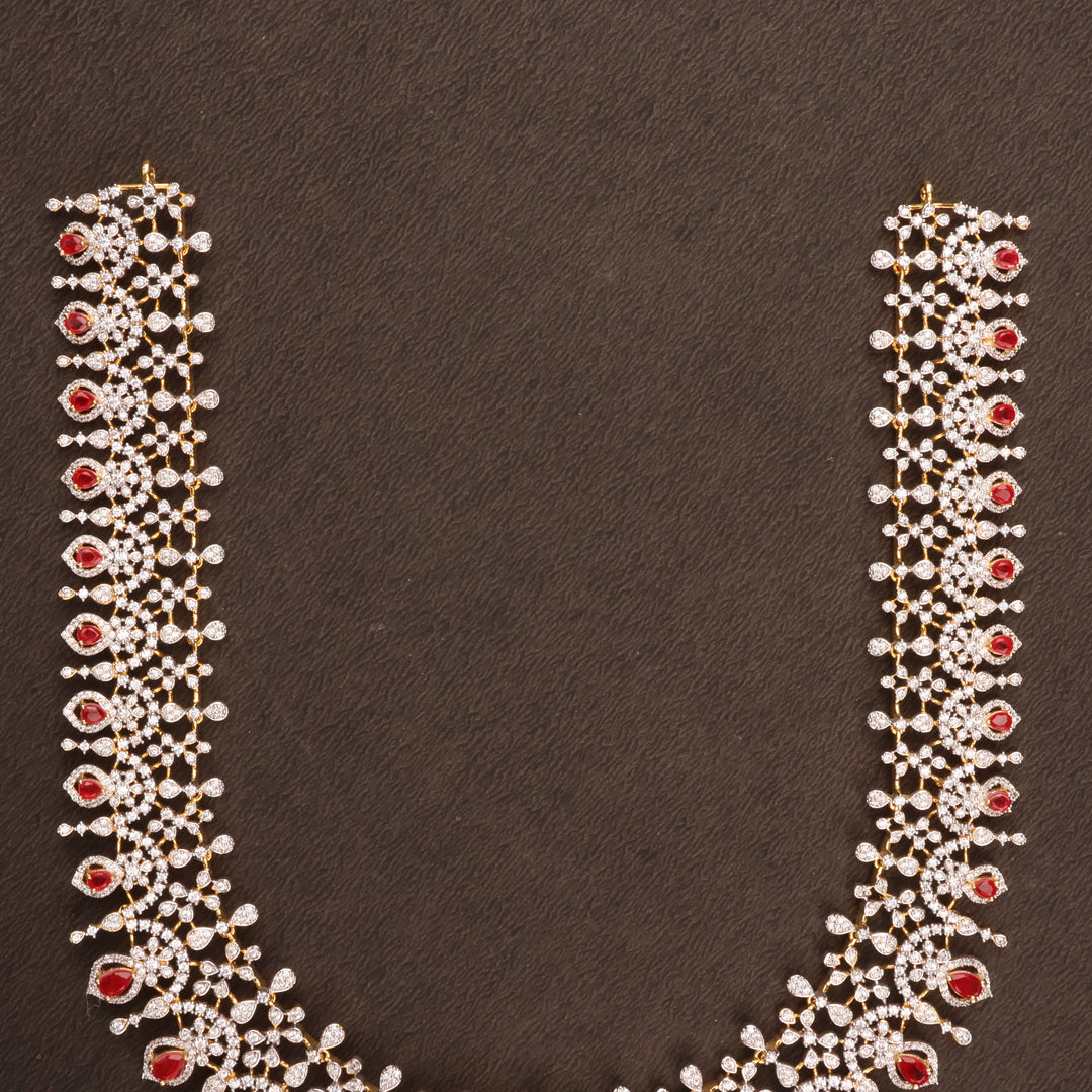 Long Necklace Premium Cz