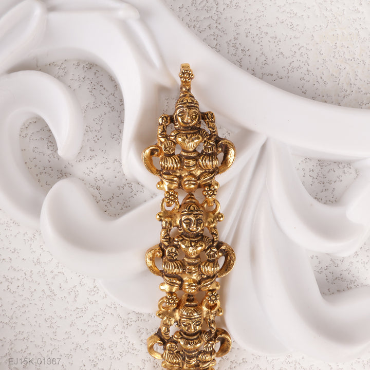 Long Necklace Kundan Nakshi