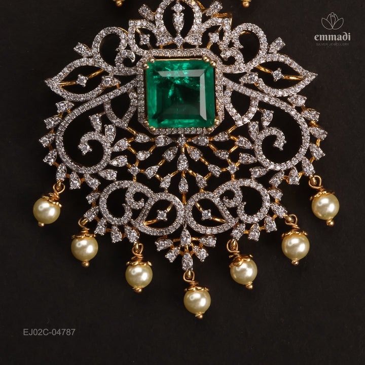 Short Necklace Premium Cz