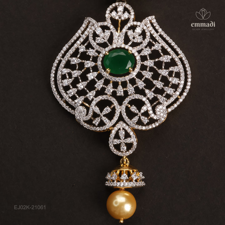 Short Necklace Premium Cz