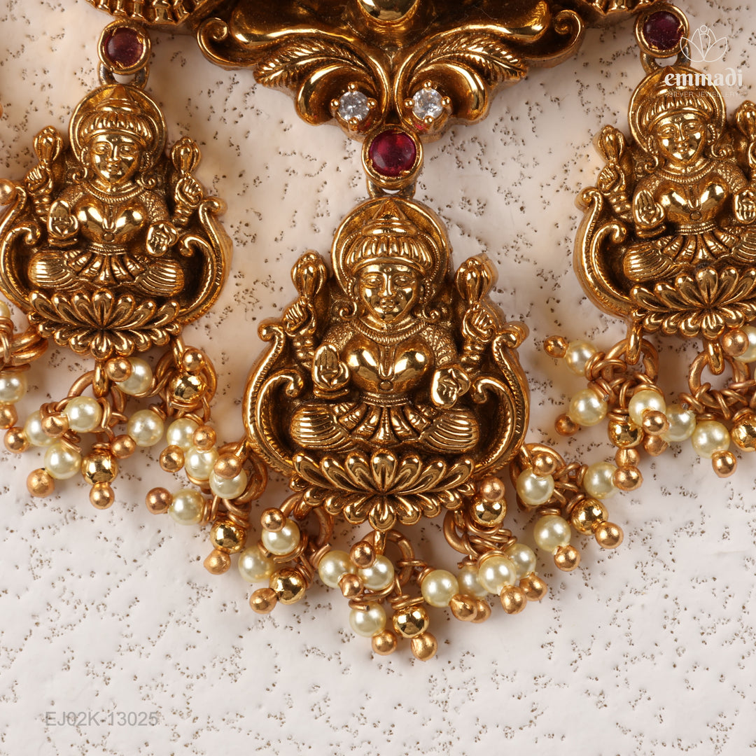 Long Necklace Premium Nakshi