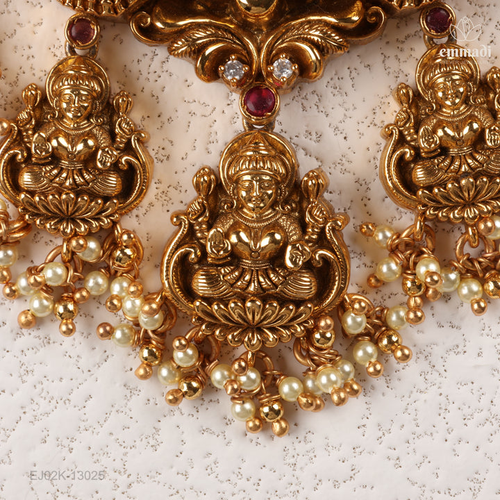 Long Necklace Premium Nakshi