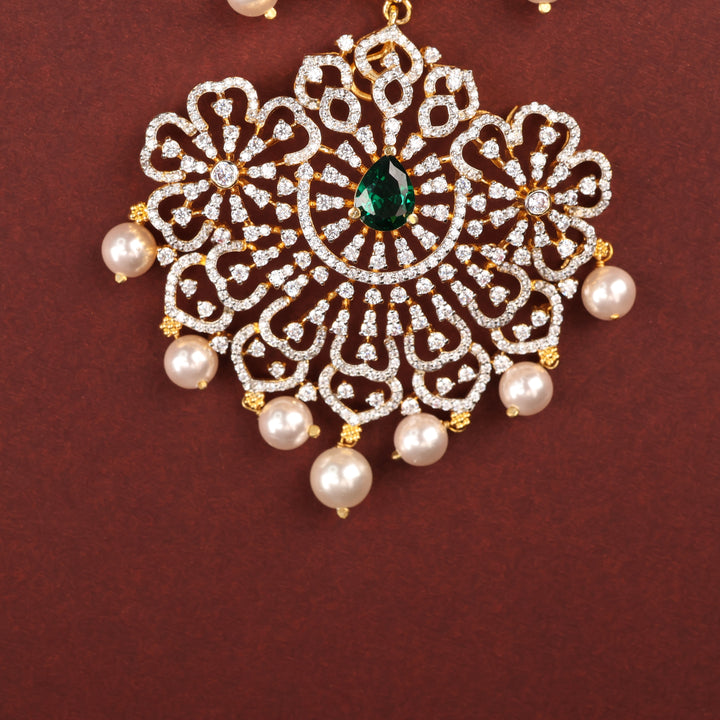 Long Necklace Premium Cz