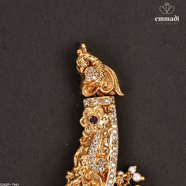 Short Necklace Premium Nakshi
