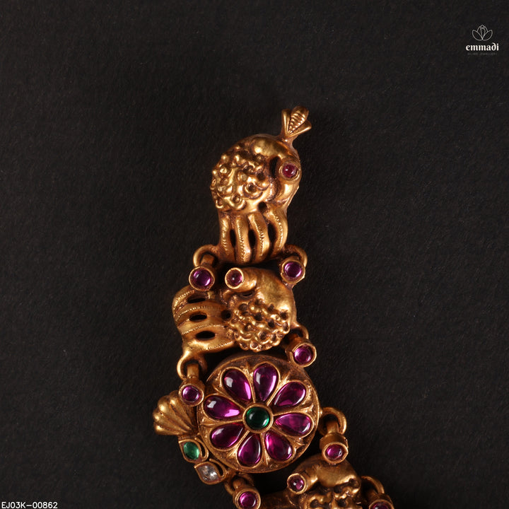 Short Necklace Kundan Nakshi