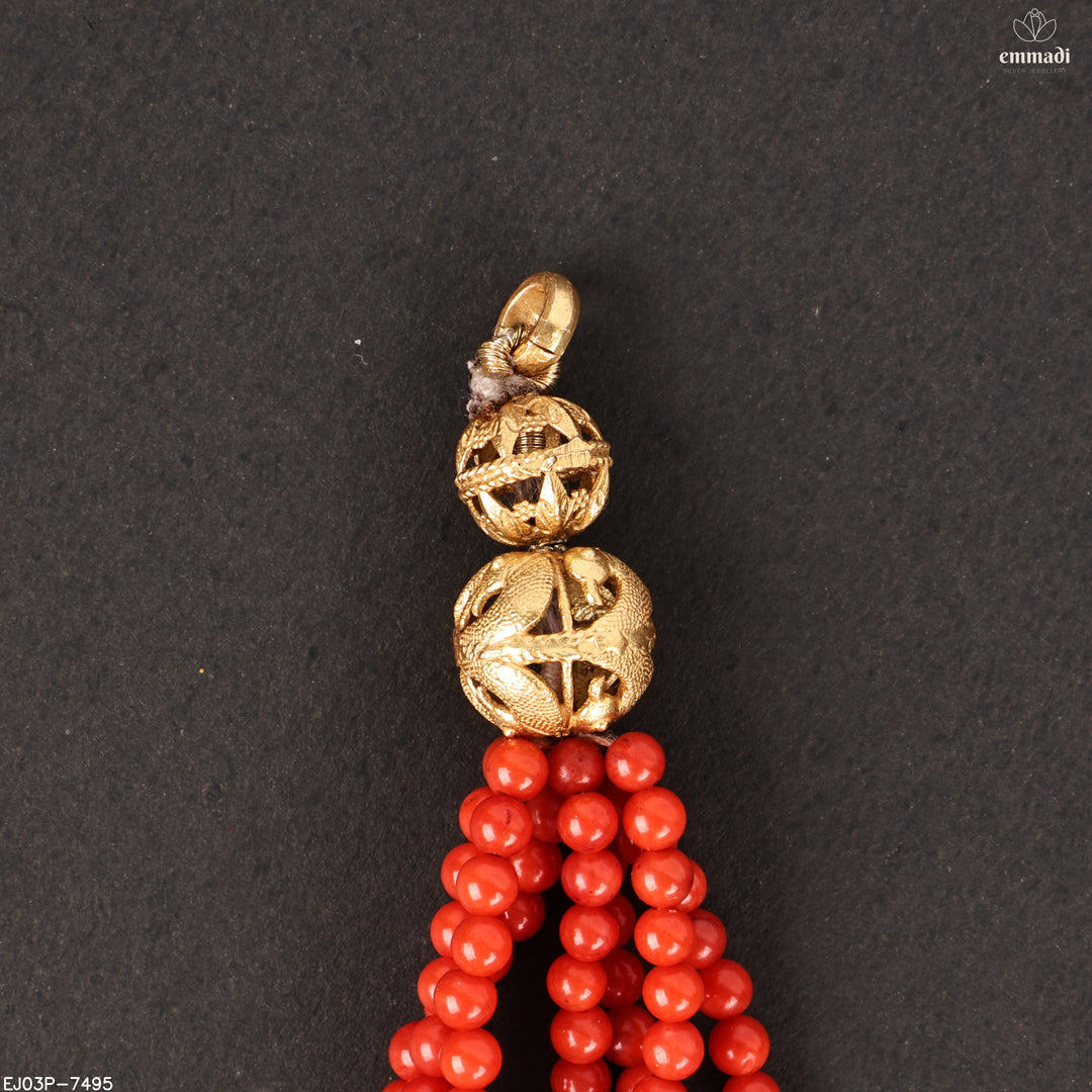 Long Necklace Kundan Nakshi
