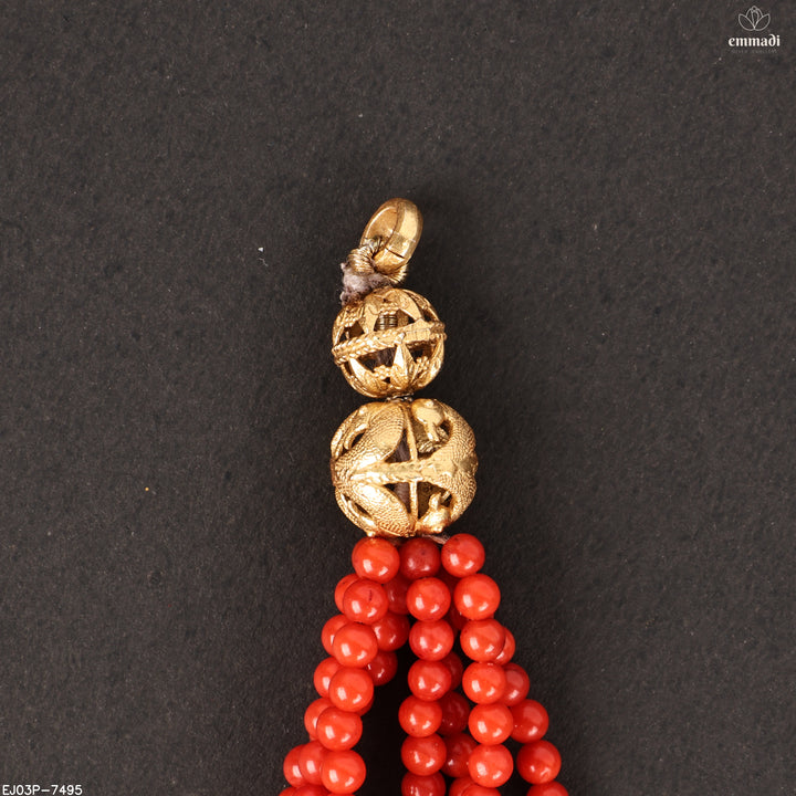 Long Necklace Kundan Nakshi