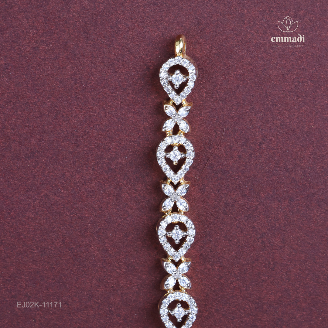 Long Necklace Premium Cz