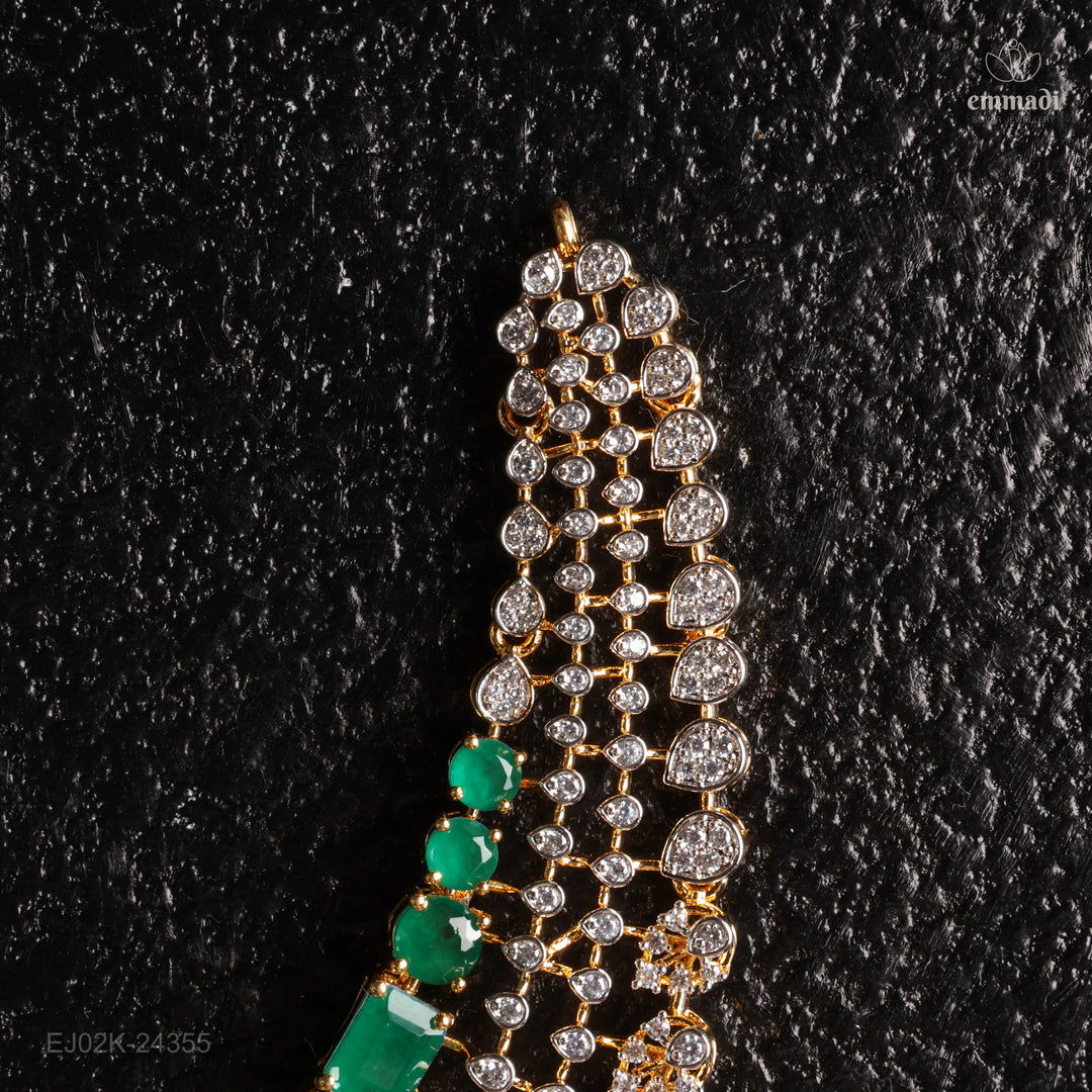 Short Necklace Premium Cz