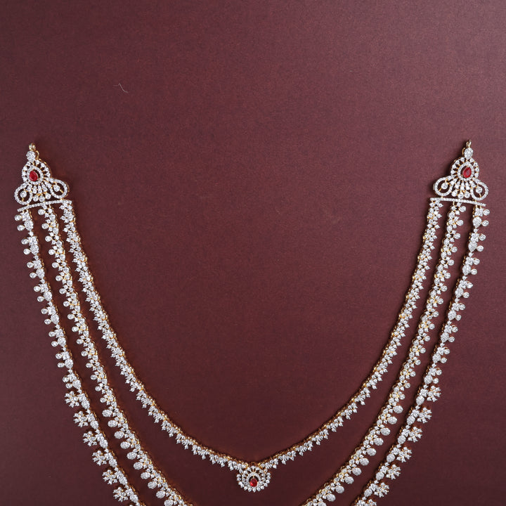 Long Necklace Premium Cz