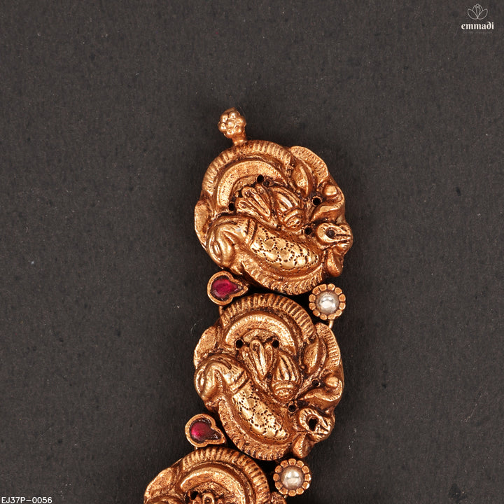 Short Necklace Kundan Nakshi