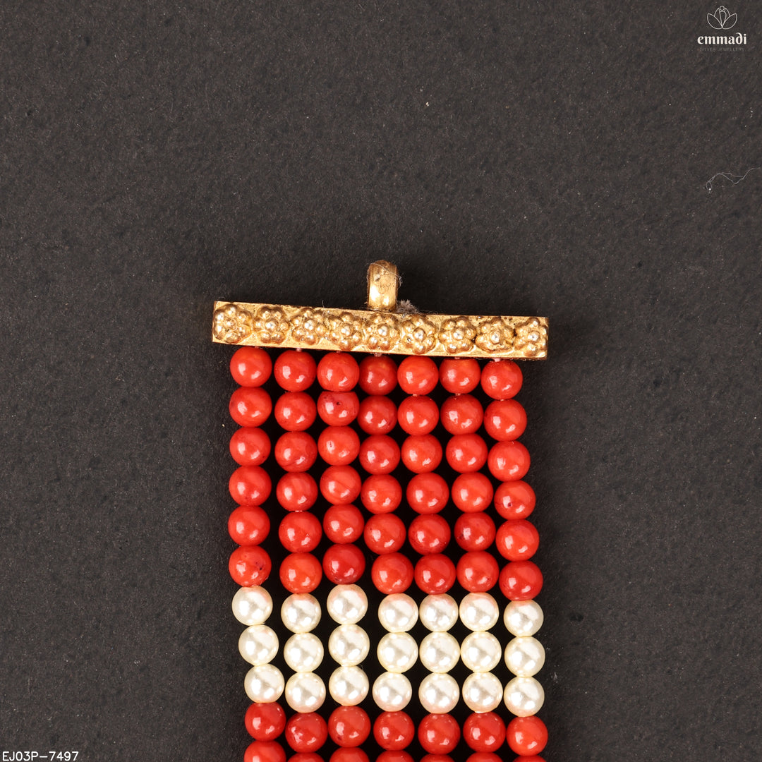 Long Necklace Kundan Nakshi