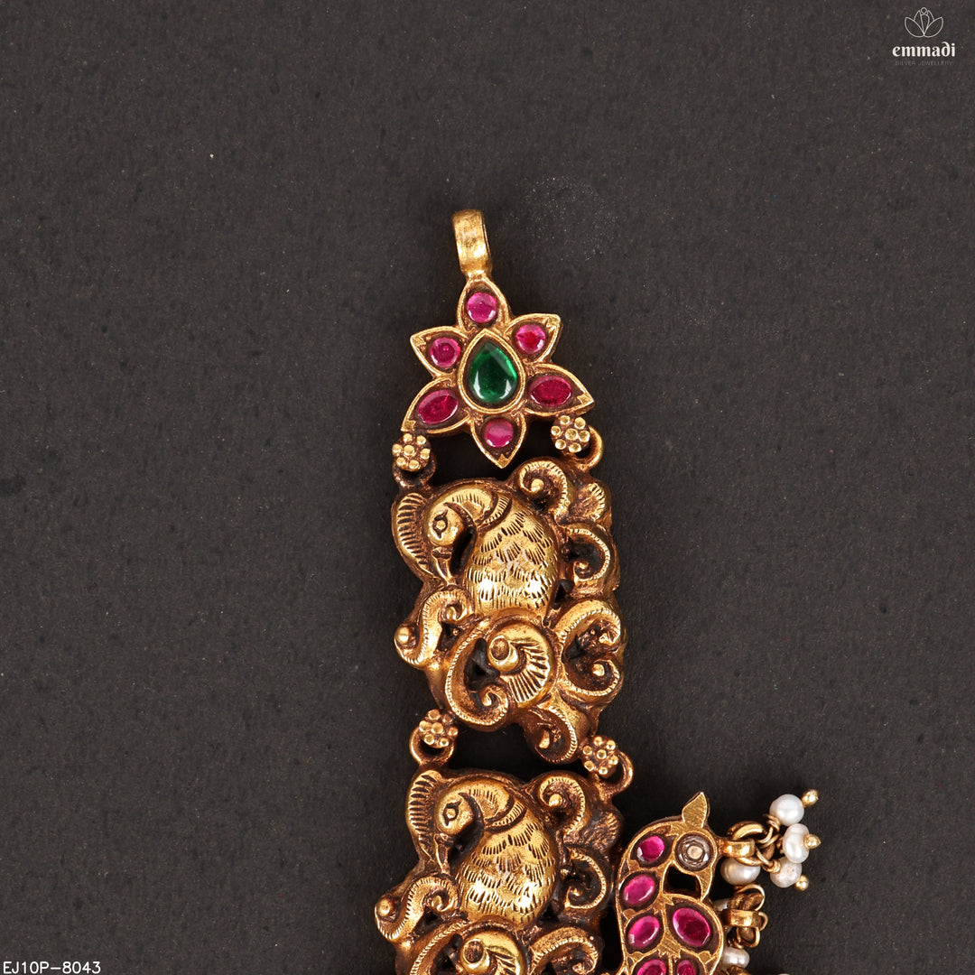 Short Necklace Kundan Nakshi