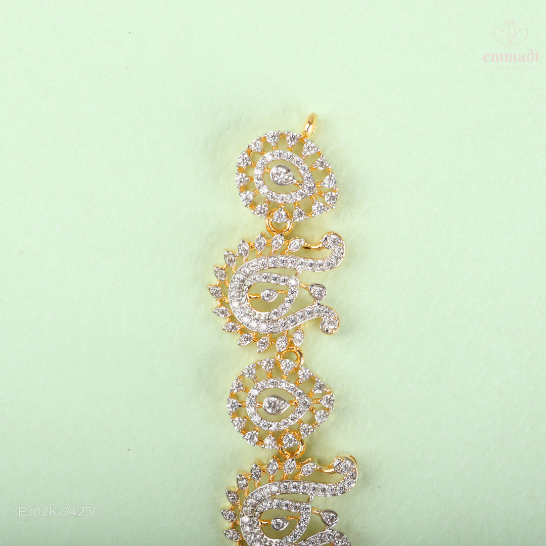 Long Necklace Premium Cz