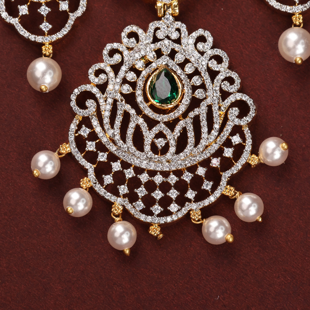 Short Necklace Premium Cz
